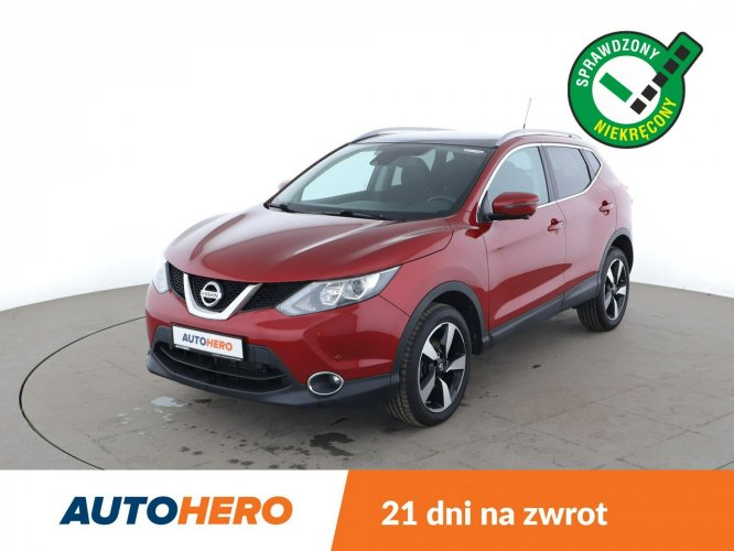 Nissan Qashqai Automat, panorama, klima auto, navi, kamera i czujniki parkowania II (2013-2021)