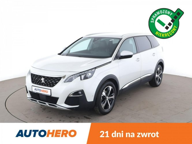 Peugeot 5008 7 os. 181KM, full LED, skóra, virtual cocpit, navi, kamera i czujniki II (2017-)