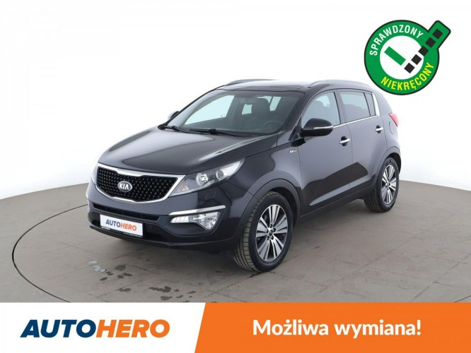 Kia Sportage Automat, 4x4, 185KM, xenon, skóra, navi, panorama, kamera i czujniki III (2010-2015)