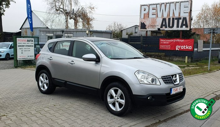 Nissan Qashqai Panoramiczny dach/Klimatronik/Alufelgi/Hak holowniczy/Doskonały stan I (2007-2013)