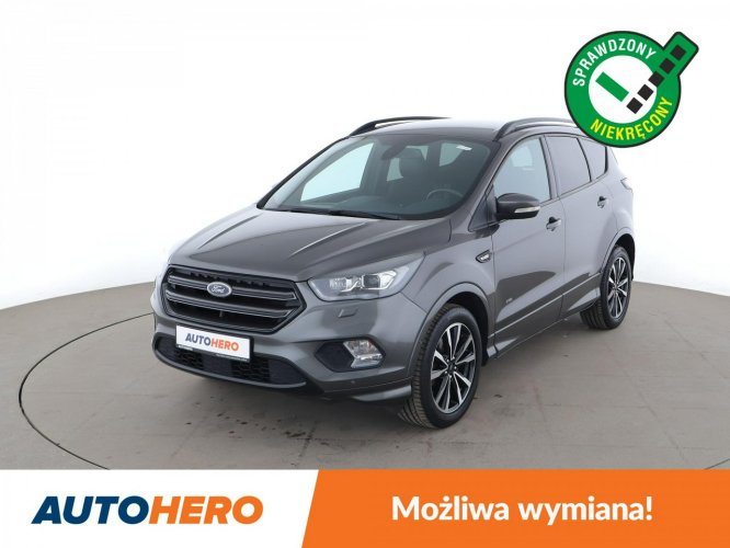 Ford Kuga 4x4, automat, 179KM, bi-xenon, navi, skóra/alcantara, kamery II (2012-)