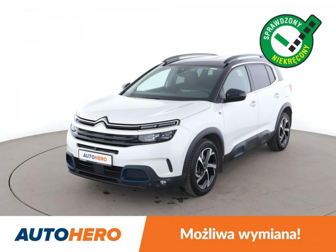 Citroen C5 Aircross Plug-In, LED, virtual cocpit, półskóra, navi, kamera i czujniki parkow