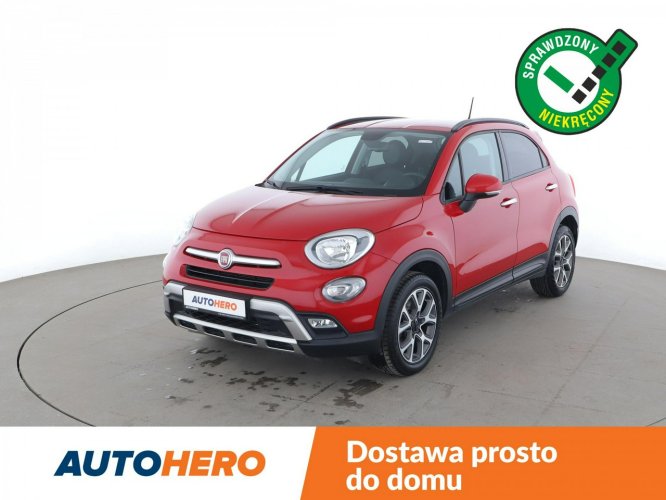 Fiat 500x CROSS, klima auto, czujniki parkowania, Keyless-Entry & Go