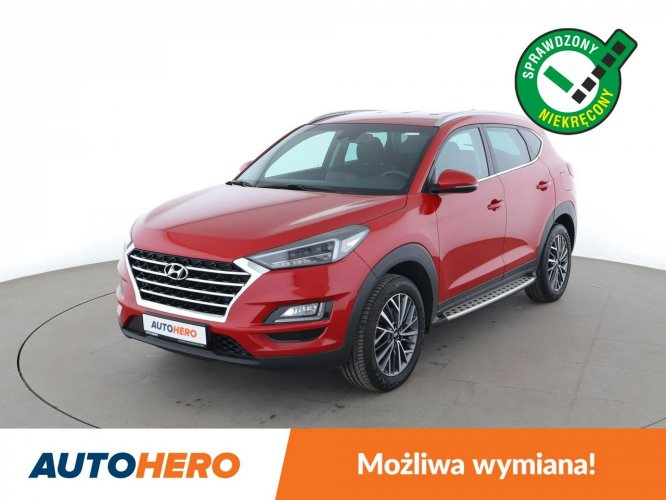 Hyundai Tucson navi, LED, klima auto, kamera i czujniki parkowania, grzane fotele III (2015-2020)