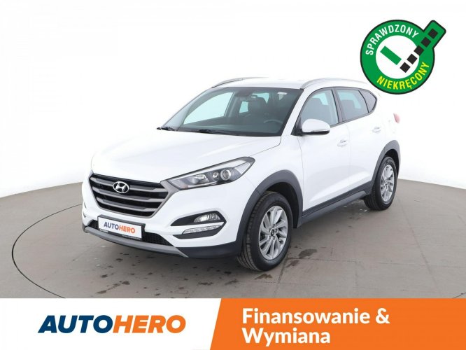 Hyundai Tucson navi, skóra, klima auto, kamera i czujniki parkowania, grzane fotele III (2015-2020)