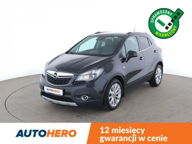 Opel Mokka 4x4, bi-xenon, półskóra, navi, klima auto, kamera i czujniki park I (2012-2019)