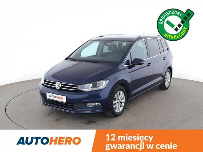 Volkswagen Touran Highline skóra navi kamera grzane fotele LED hak ACC Bluetooth III (2015-)