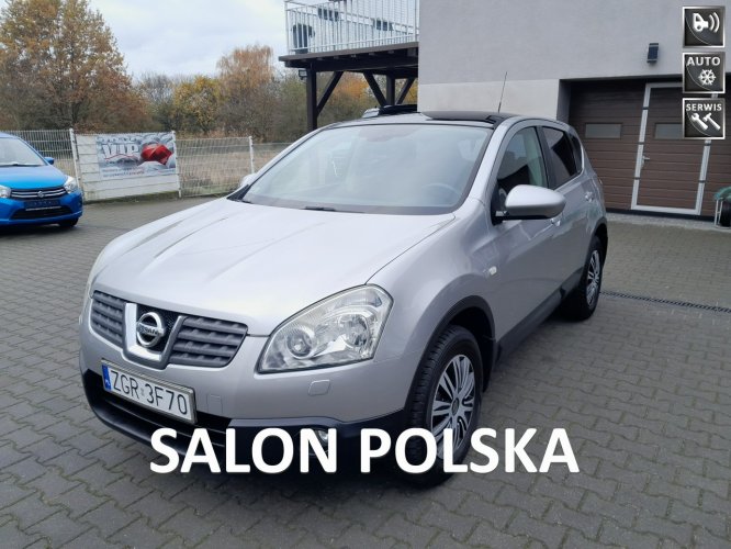 Nissan Qashqai 2.0i PANORAMA DACH klimatronik parktronik elektryka salon Polska I (2007-2013)