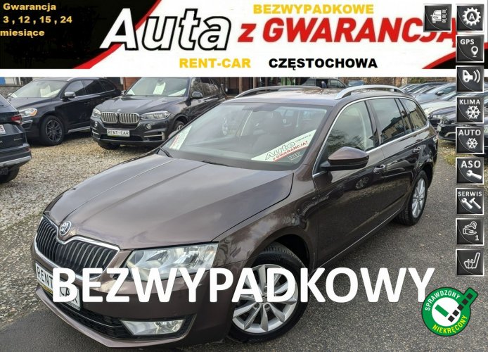 Škoda Octavia 1.6TDi*110PS*Automat*OPŁACONY Bezwypadkowy*Navi*Serwis*VIP GWARANCJA24 III (2013-)