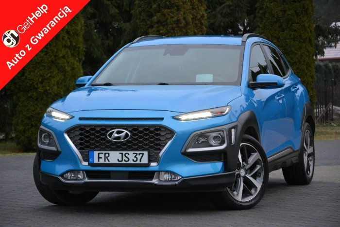 Hyundai Kona Full Led Navi Skóry Krell Kamera Wentylacja Head UP Radar ACC Pasa I (2017-2023)