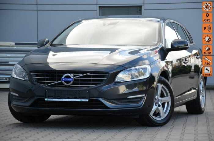 Volvo V60 Opłacone 2.0D4 181KM SERWIS LIFT NAVI ALU GWARANCJA I (2010-2018)