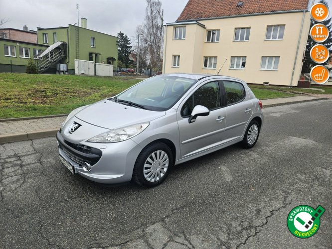 Peugeot 207 Opłacony Zdrowy Zadbany Serwisowany po Serwisie 1WŁ