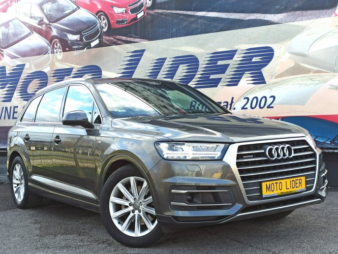 Audi Q7 2017/16, S-Line, salon, I właściciel, 23 % VAT III (2015-)