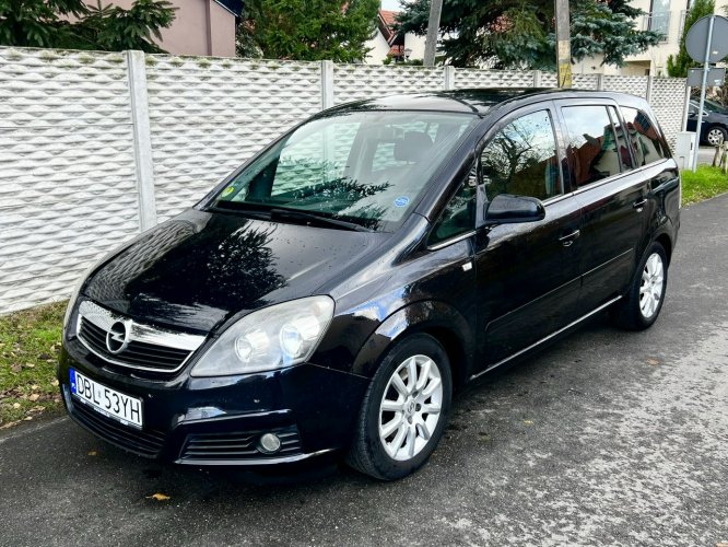 Opel Zafira B 1.9 CDTI 150KM 7 osobowy I właściciel Skóra Klimatyzacja Tempomat B (2005-2011)