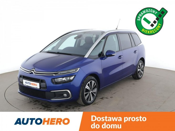 Citroen C4 Grand Picasso 7os. navi, klima auto, LED, grzane fotele, kamera i czujniki park II (2013-)