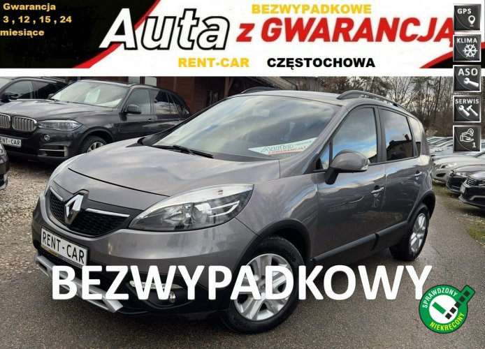 Renault Scenic XMod 1.5D*110PS*OPŁACONY Bezwypadkowy Klimatyzacja Serwis GWARANCJA24 III (2009-2016)