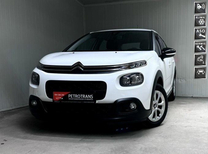 Citroen C3 1.2 / 83KM LED Asystent Pasa Ruchu Klimatyzacja Czujniki Parkowania III (2016-)