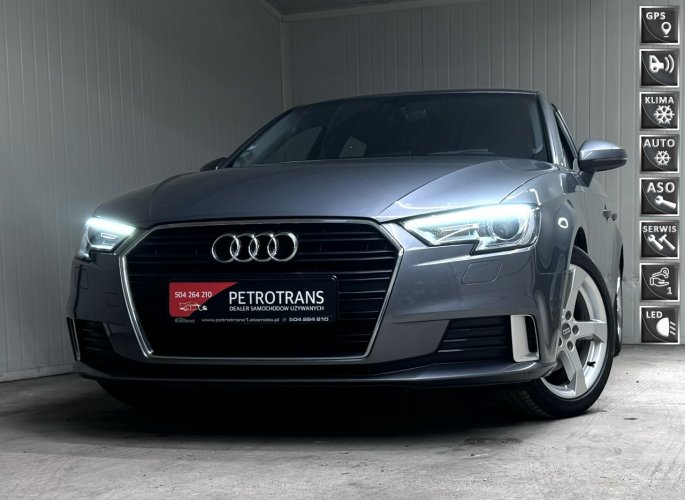 Audi A3 2.0 TDI / 150KM LED Nawigacja Drive Select  Tempomat Alufelgi 8V (2012-)