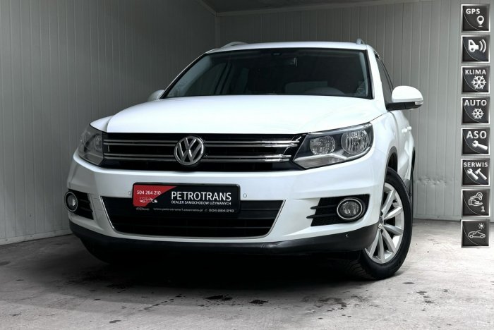 Volkswagen Tiguan 2.0 TDI / 150KM Nawigacja Panorama Asystent Parkowania Tempomat I (2007-2016)