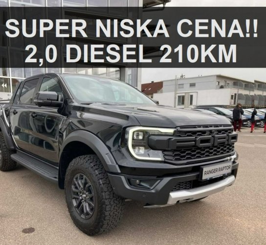 Ford Ranger Raptor Nowy Raptor 2,0 diesel 210KM Roleta elektr.  Super Niska Cena 3047zł