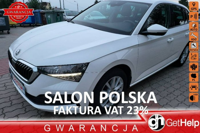 Škoda Scala 20-21 Tylko Salon Polska 1Właściciel GWARANCJA BEZWYPADKOWY