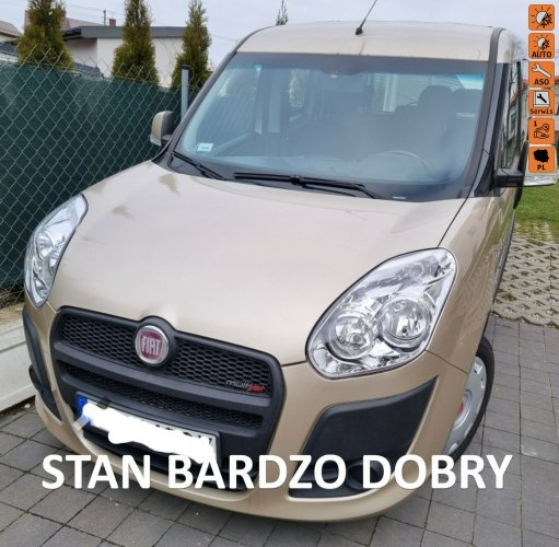 Fiat Doblo KrajowyBEZWYPADKOWY 68tys.km.Klimatyzacja SERWISOWANY Idealny II (2009-)