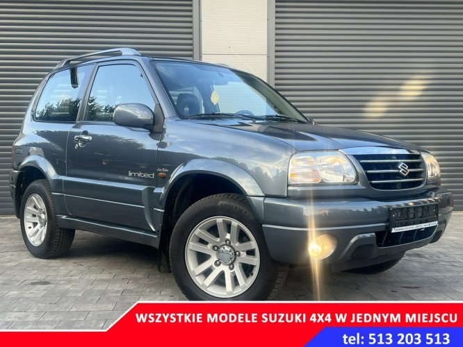 Suzuki Grand Vitara 3D # 2005r # skóry # full opcja # 150tyśkm # idealna  # bez korozji I (1997-2005)