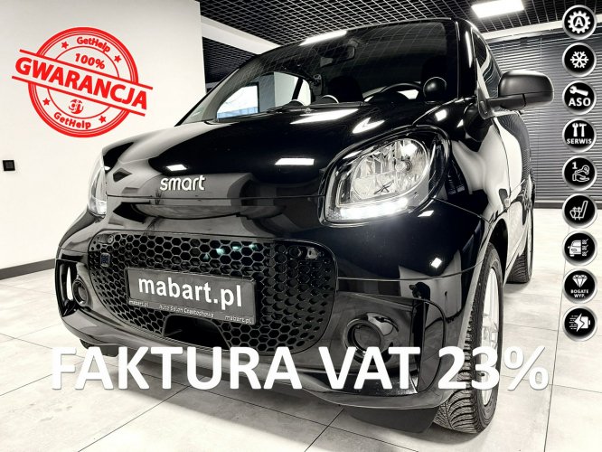 Smart Fortwo EQ 60kW*Lift*Automat*Tempomat*Bluetooth*Klima*ALU*Elektryk*F-VAT 23% III (2014-)