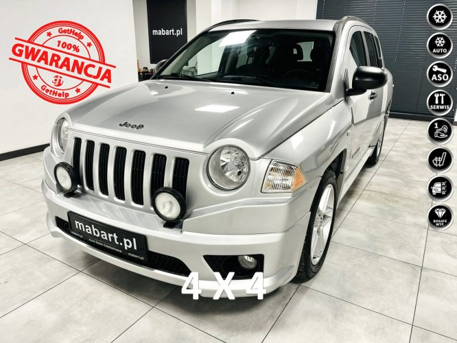 Jeep Compass RALLYE 2.0 CRD CR*Lift*4x4 LOCK*Skóry*Klima*Alu 18 cali*BOSTON AUDIO I (2007-2010)