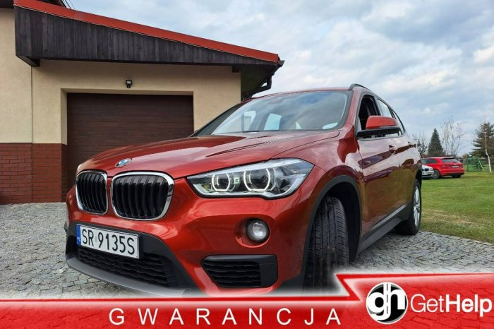 BMW X1 !!!GWARANCJA!!! tylko 79 tys km VAT23% Poleasingowy Historia serwisowa II (F48) (2015-)