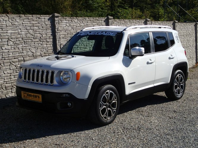 Jeep Renegade 1.4T 140KM Limited Navi TomTom Asystent Pasa Skóra I (2014-)