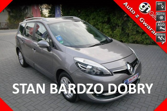 Renault Grand Scenic 90 tyś km Stan b.dobry 100%bezwypadkowy bardzo zadbany Gwarancja 12mcy II (2009-2016)