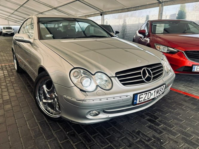 Mercedes CLK 200 Kompressor* 1.8 Benzyna + GAZ* 163 KM* 6 Biegów*  Zarejestrowany* W209 (2002-)