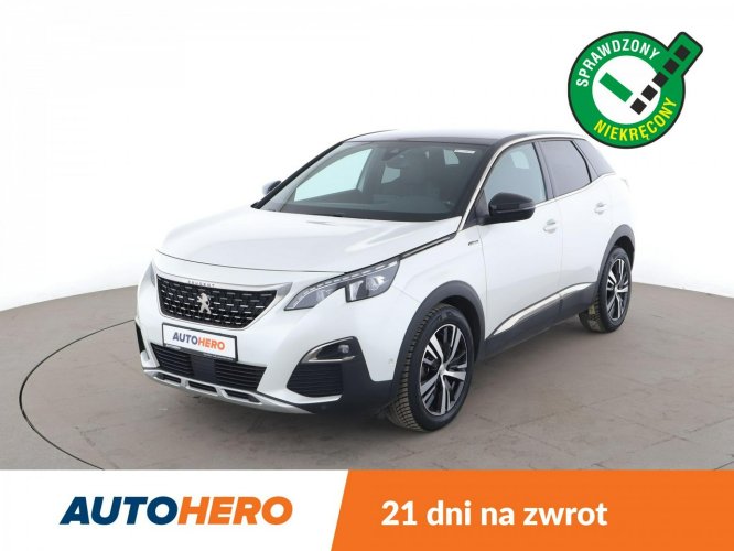 Peugeot 3008 GT, full LED, skóra/alcantara, virtual cocpit, navi, kamera i czujniki II (2016-)