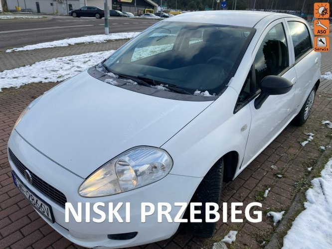 Fiat Grande Punto Benzyna/Klimatyzacja/5drzwi/City/Isofix/Niski przebieg/Opony wielosez.