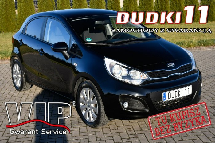 Kia Rio 1,4BENZ DUDKI11 Niski Przebieg(Serwis) Ledy,El.szyby.Centralka,kredyt. III (2011-)