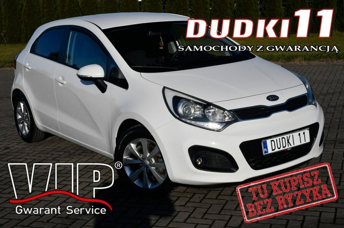 Kia Rio 1,2benz DUDKI11 Serwis,Klimatyzacja,Ledy.Navi.Kam.Cof.DVD.OKAZJA III (2011-)