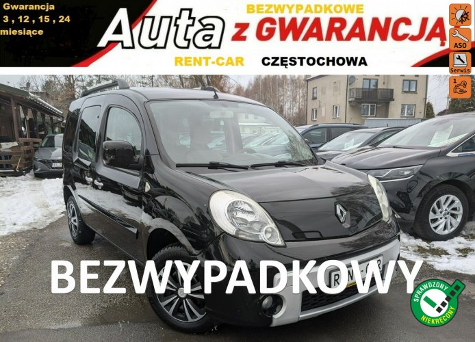 Renault Kangoo 1.6i*106PS*OPŁACONY Bezwypadkowy Klimatyzacja Serwis VIP GWARANCJA24M III (2008-2013)