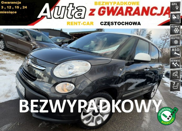 Fiat 500L Living*1.6D*105PS*OPŁACONY Bezwypadkowy*7-Osób*Serwis*VIP GWARANCJA24M