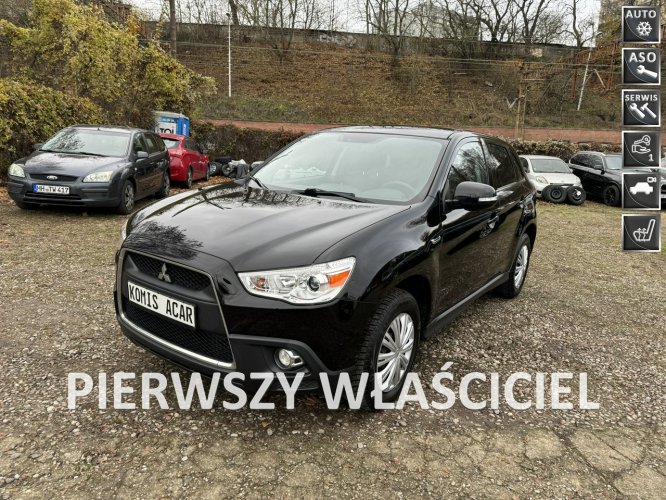 Mitsubishi ASX 1.8DI-D-150km-Serwisowany-1-Właścicel-Klima-Kamera-Tempomat-Komputer