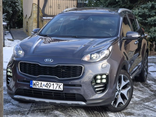 Kia Sportage GT-line, 2017r, 1.7Crdi, Org. Lakier, Koła 19, Panorama, JBL, Kozak IV (2016-2021)