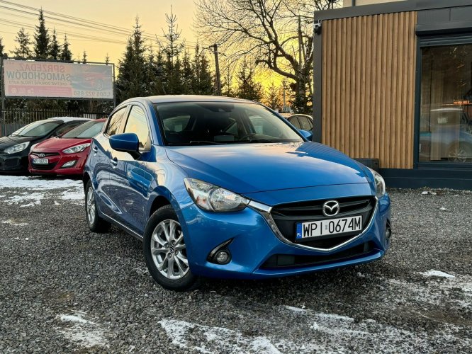 Mazda 2 Auto z Gwarancją, niski przebieg, piękny kolor III (2015-)