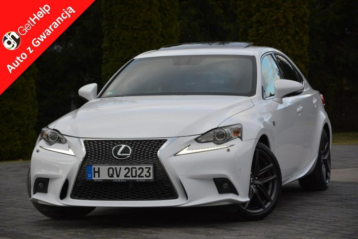 Lexus IS 250 F-Sport 92 tys Biała Perła Duża Navi Kamera Ledy Xenon Aso Lexus III (2013-)