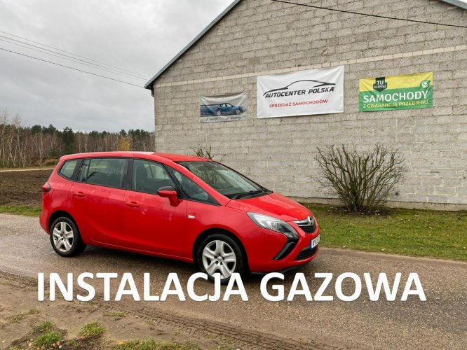 Opel Zafira 1.6T 150KM Nowa instalacja LPG   62 tys przebieg 7 osobowa C (2011-)