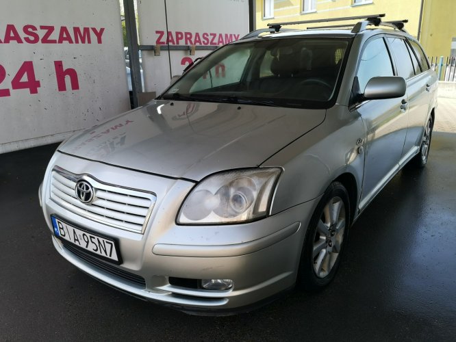 Toyota Avensis bogata opcja, DVD, I właściciel w PL Tanie Auta SCS BIałystok - Fasty II (2003-2009)