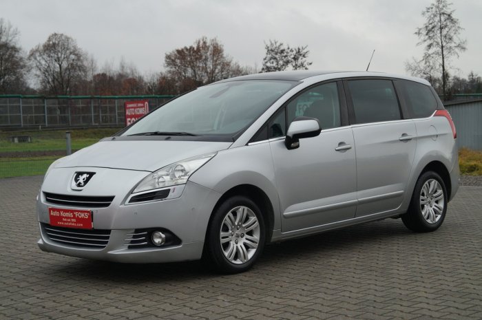 Peugeot 5008 Navi Panorama ledy Hak 1,6 115 km 7 lat jeden właściciel I (2009-2017)