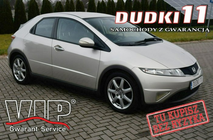 Honda Civic 1,8b DUDKI11 Klimatronic,El.szyby,Centralka.kredyt.OKAZJA VIII (2006-2011)