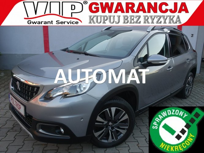 Peugeot 2008 1,2i Klimatronik Alu Ledy Automat rej.2017 VIP Gwarancja I (2013-2019)