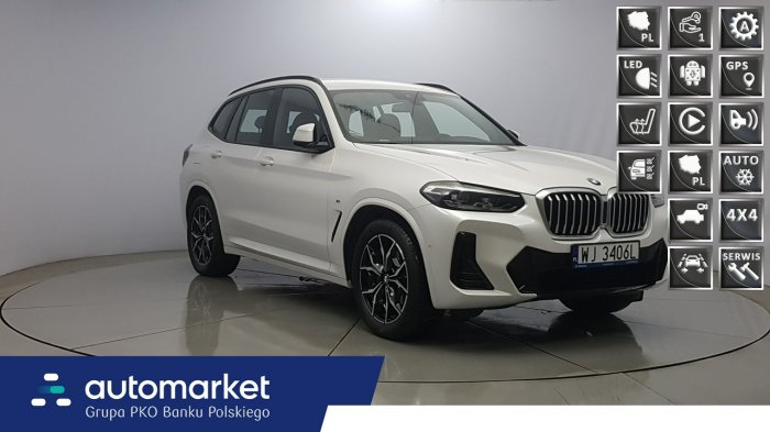 BMW X3 xDrive20d mHEV M Sport ! Z Polskiego Salonu ! Faktura VAT ! G01 (2017-)