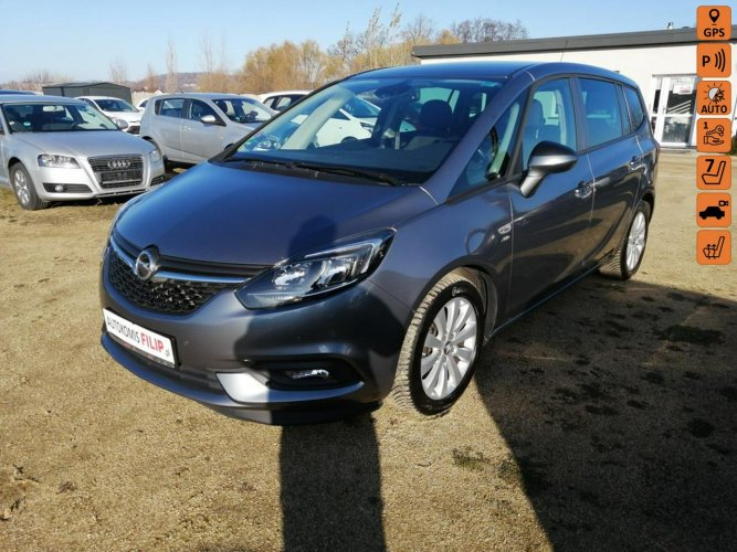 Opel Zafira 1.6 170 KM KLIMATRONIK, PARKTRONIK, TEMPOMAT, 7 OSOBOWY C (2011-)